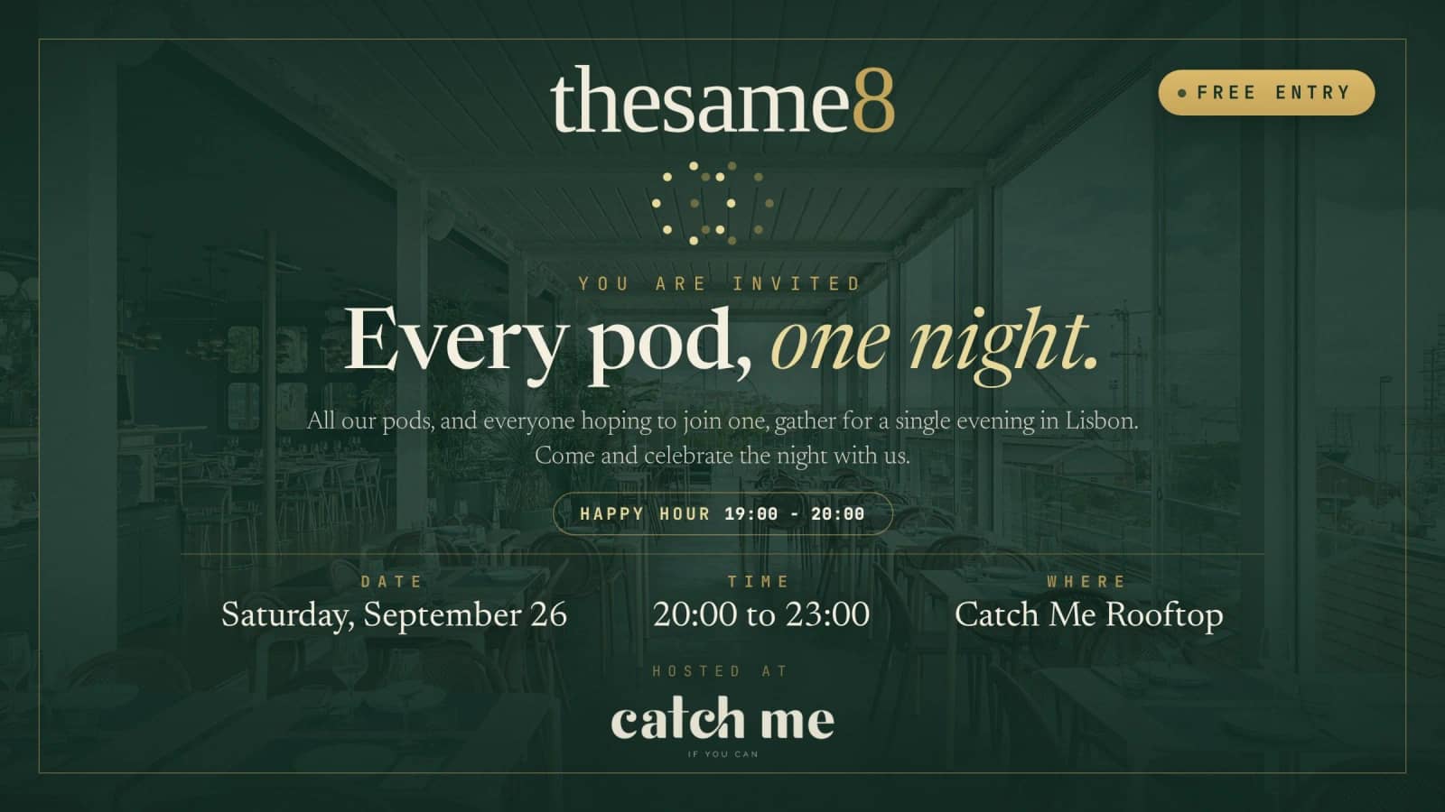 Every Pod, One Night: Rooftop Community Meetup-2!