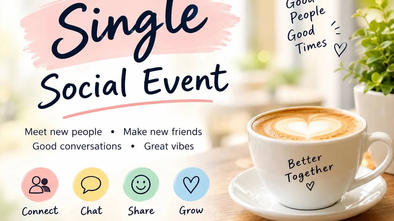 🍵 FREE SINGLES TEA-TIME EVENT