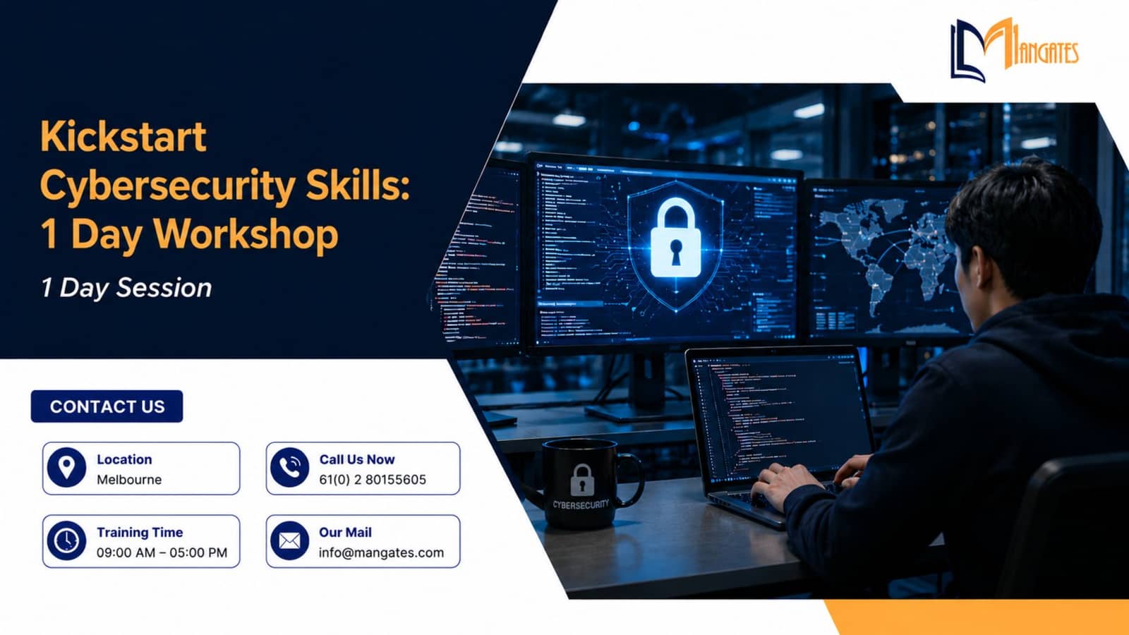 Kickstart Cybersecurity Skills: 1 Day Workshop in Melbourne