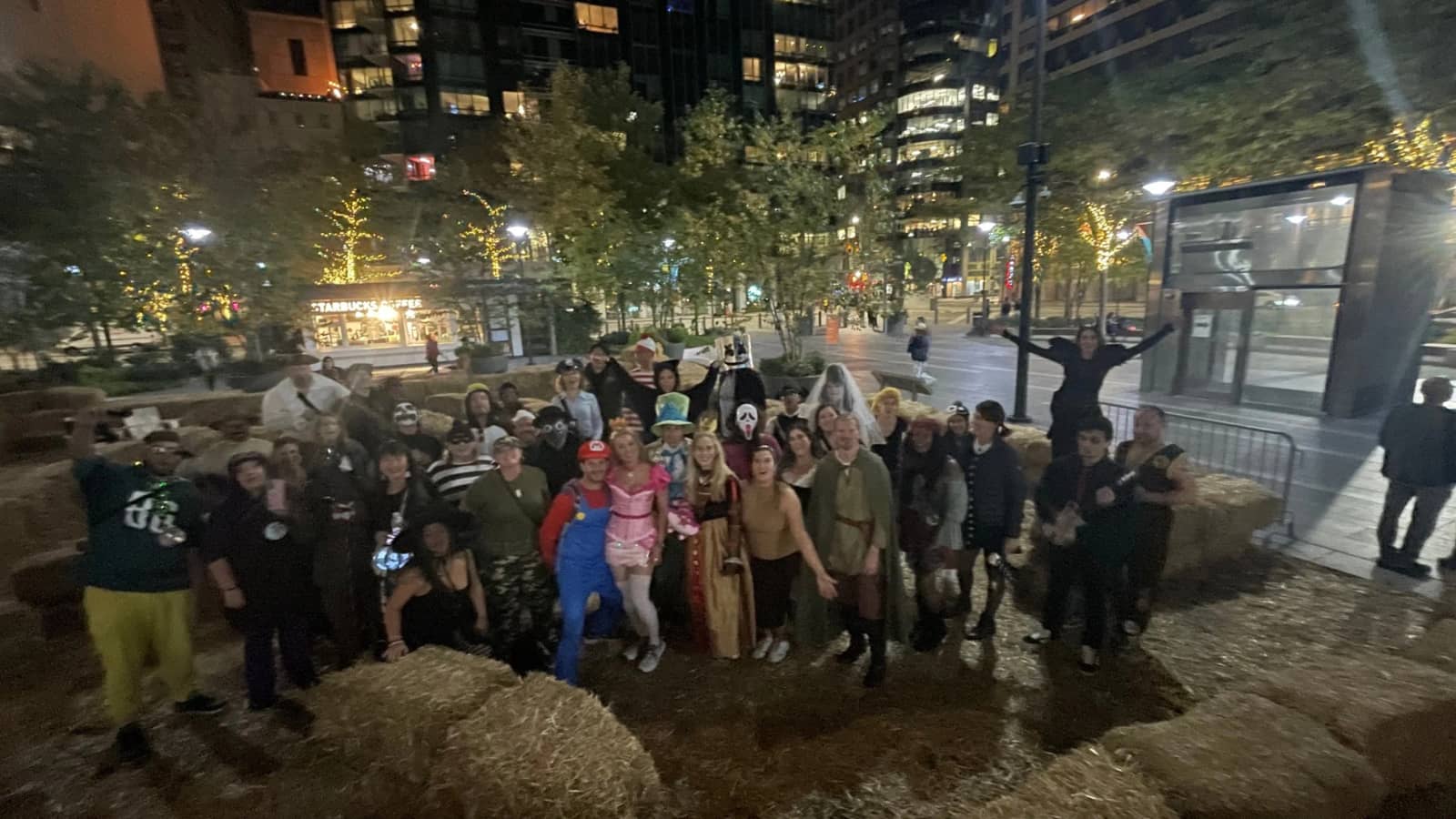 Halloween Costume Crawl! through the city