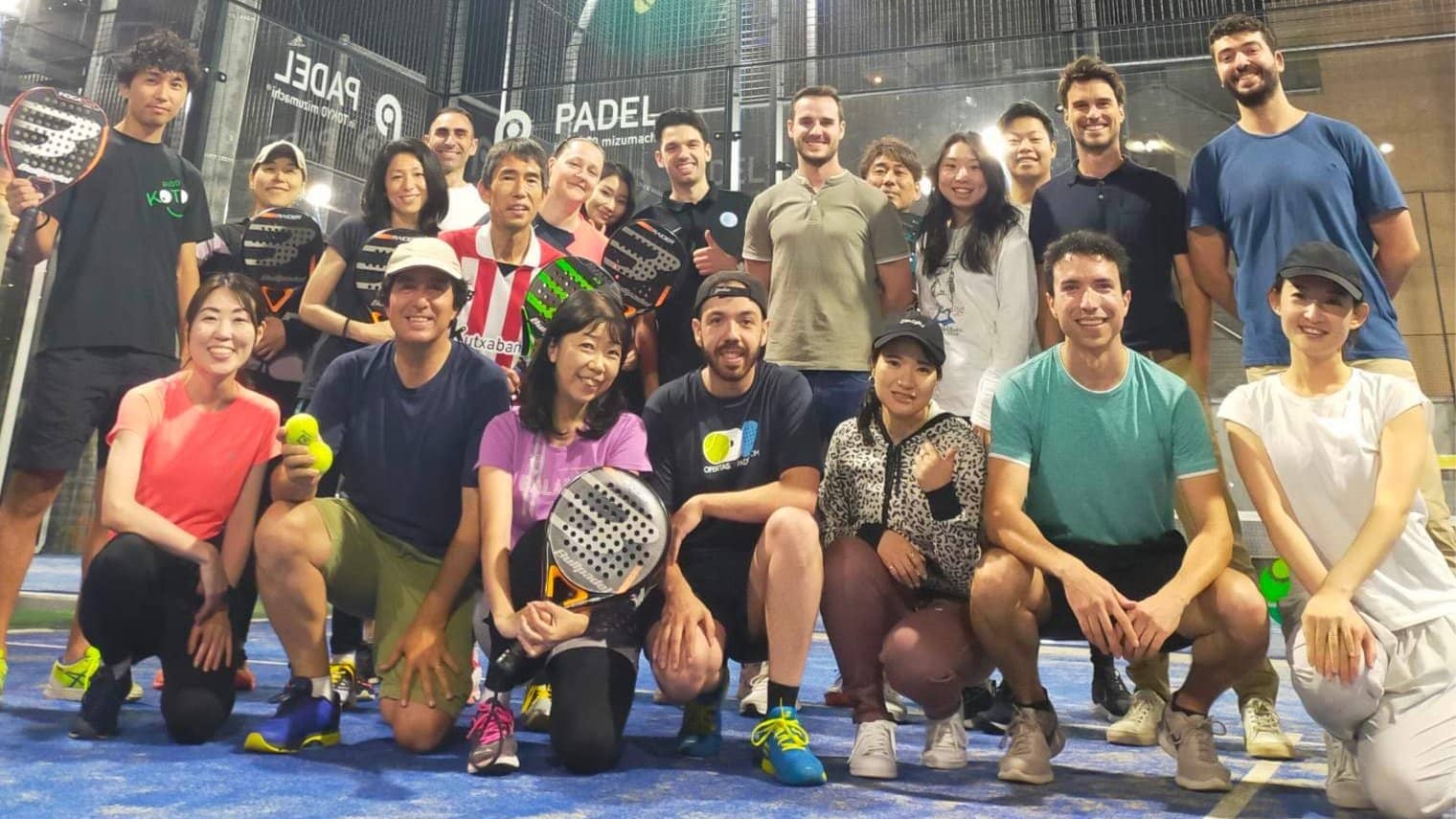 Pádel + Intercambio JP-ES 🎾