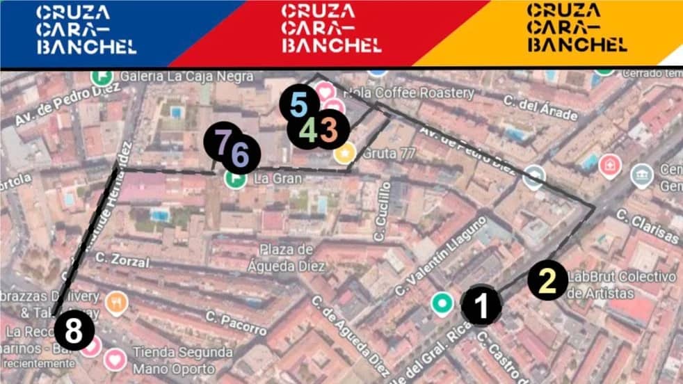 Urban sketching: Festival Cultural Cruza Carabanchel
