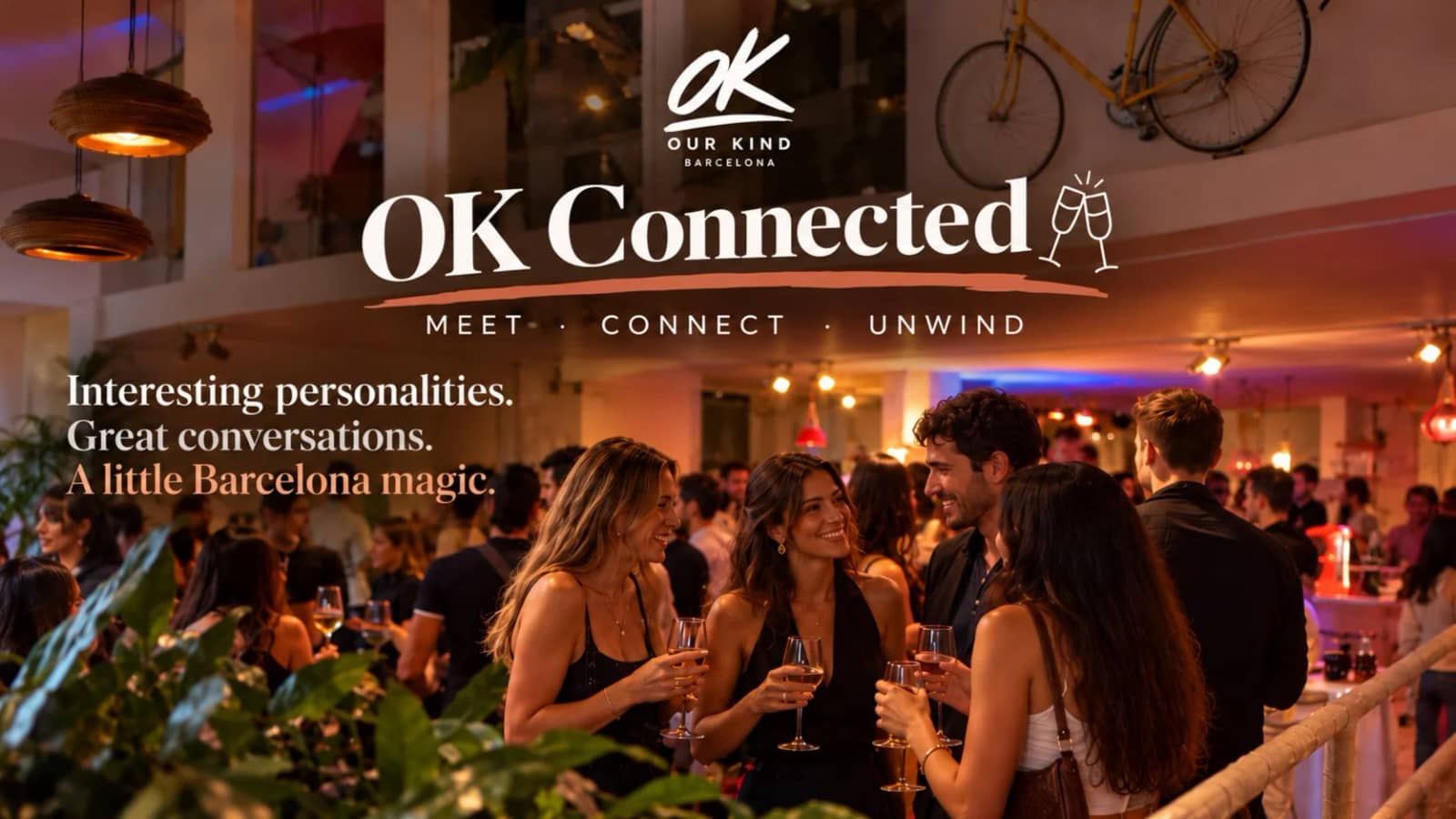 Drinks, Chats & New Connections🥂 | OK Connected 😎