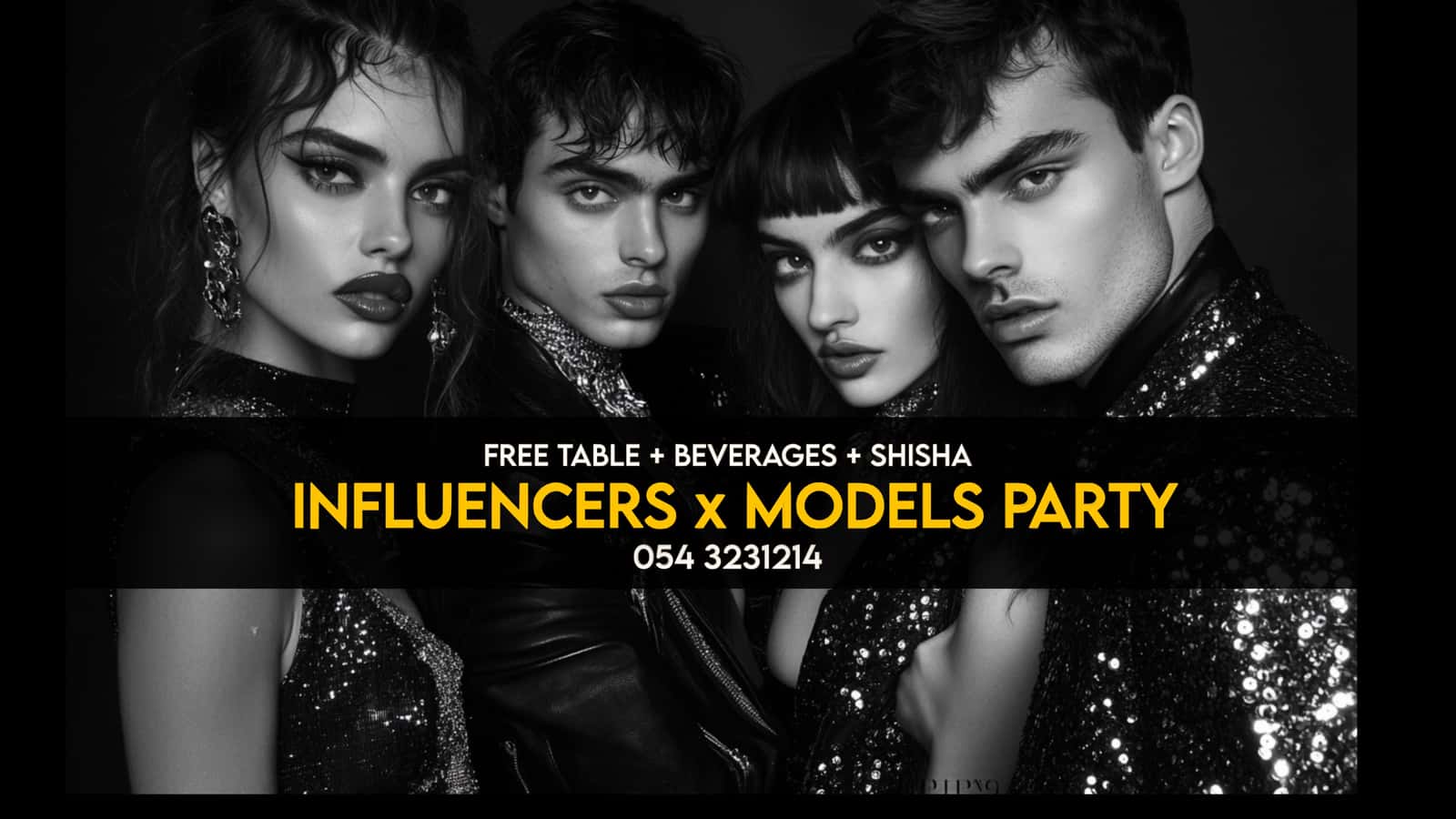 INFLUENCERS & MODELS PARTY
