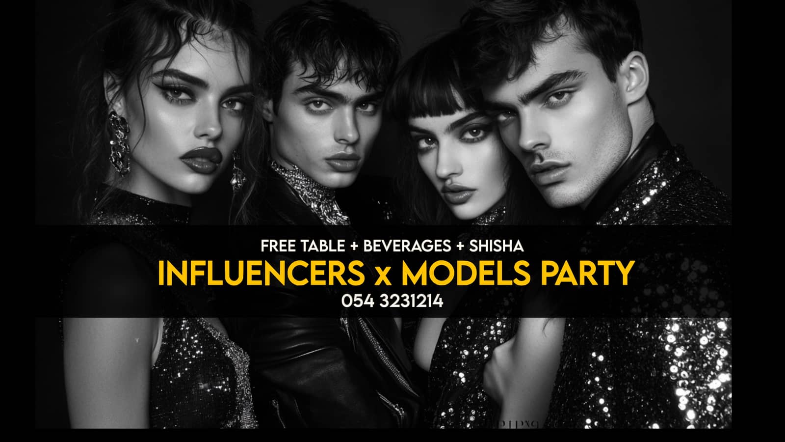 INFLUENCERS & MODELS PARTY
