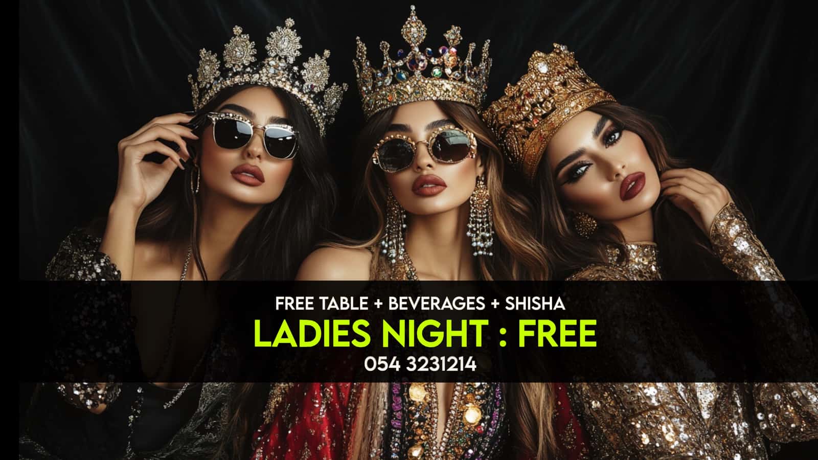 LADIES COMPLIMENTARY TABLE