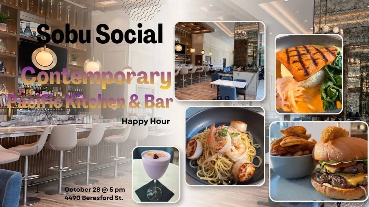 Happy Hour @ Sobu Social (Burnaby)