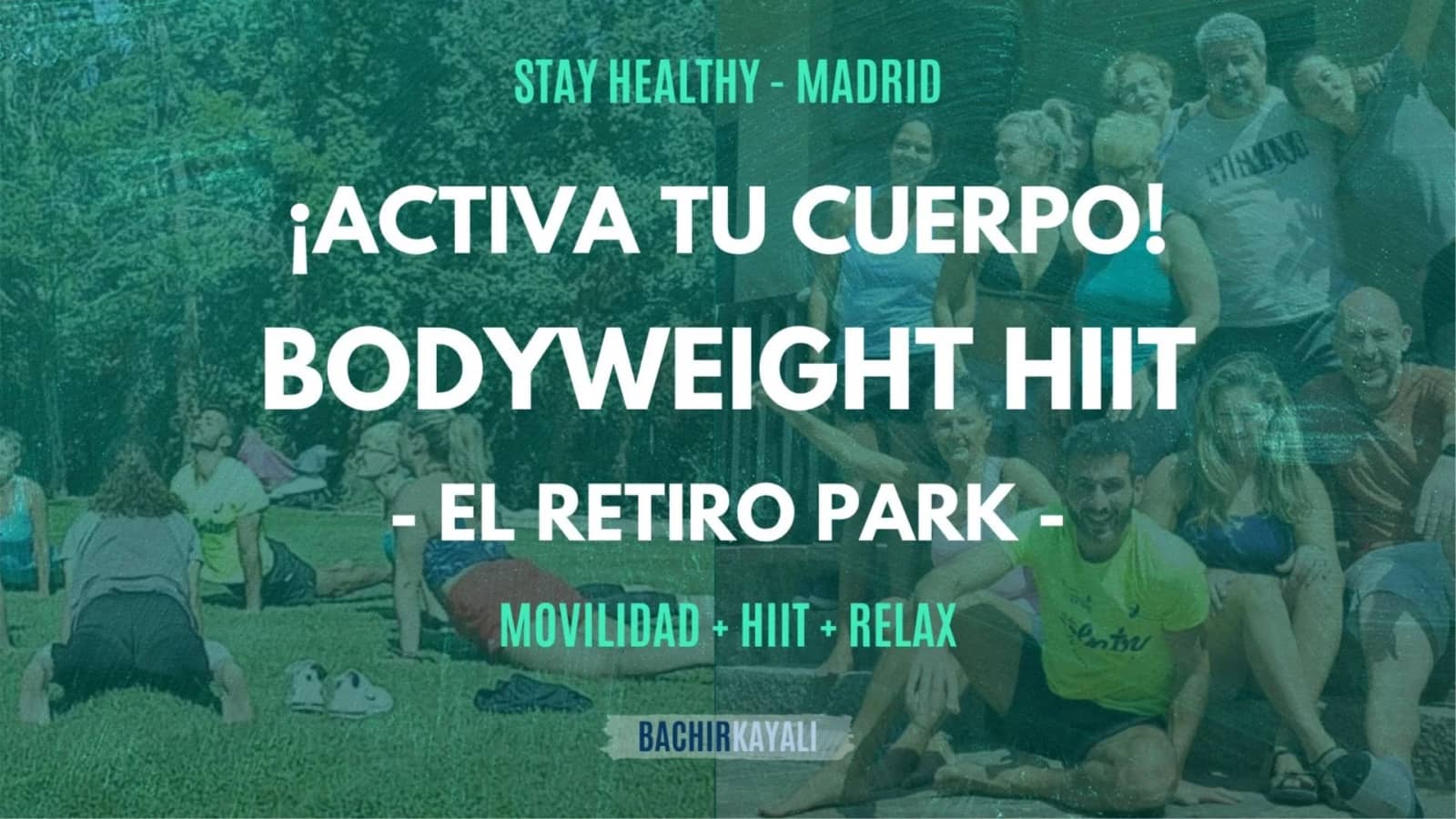 Bodyweight HIIT - El Retiro - HIIT con tu propio peso