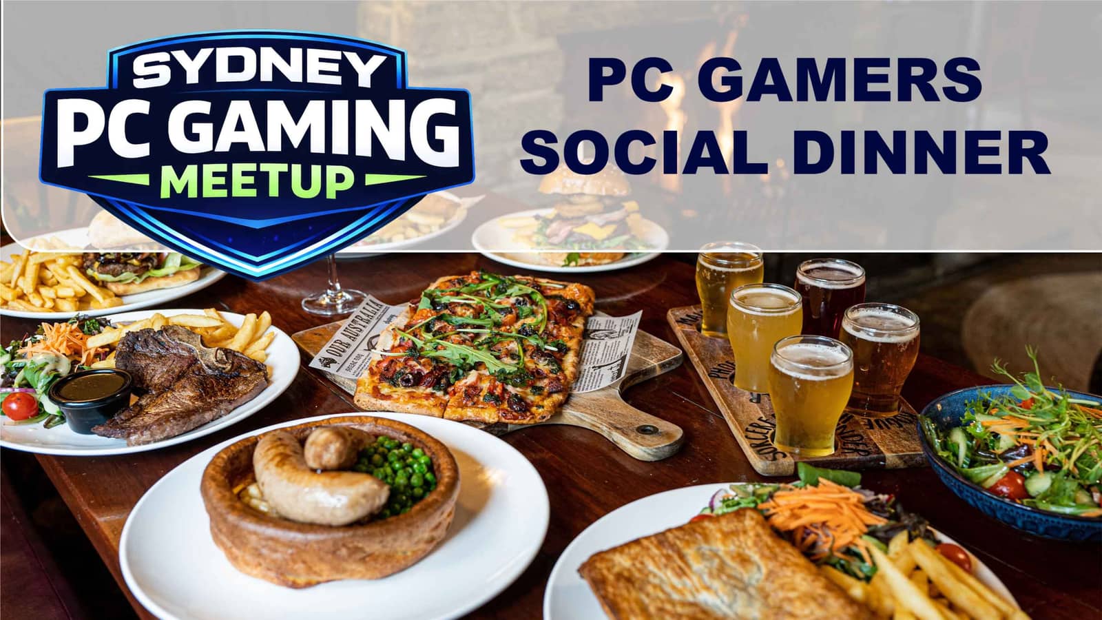 PC Gamers Social Dinner at Fortress