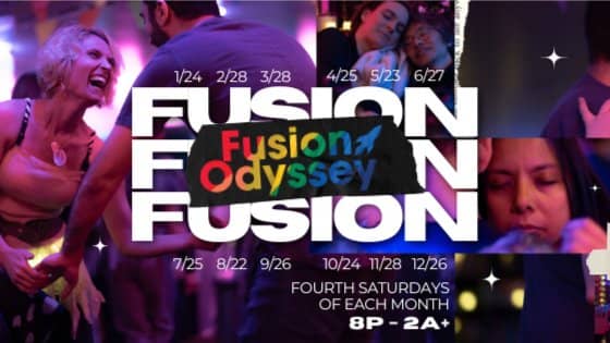 8/22 Fusion Odyssey #32 (Every 4th Saturday) Fusion Dance and Social!