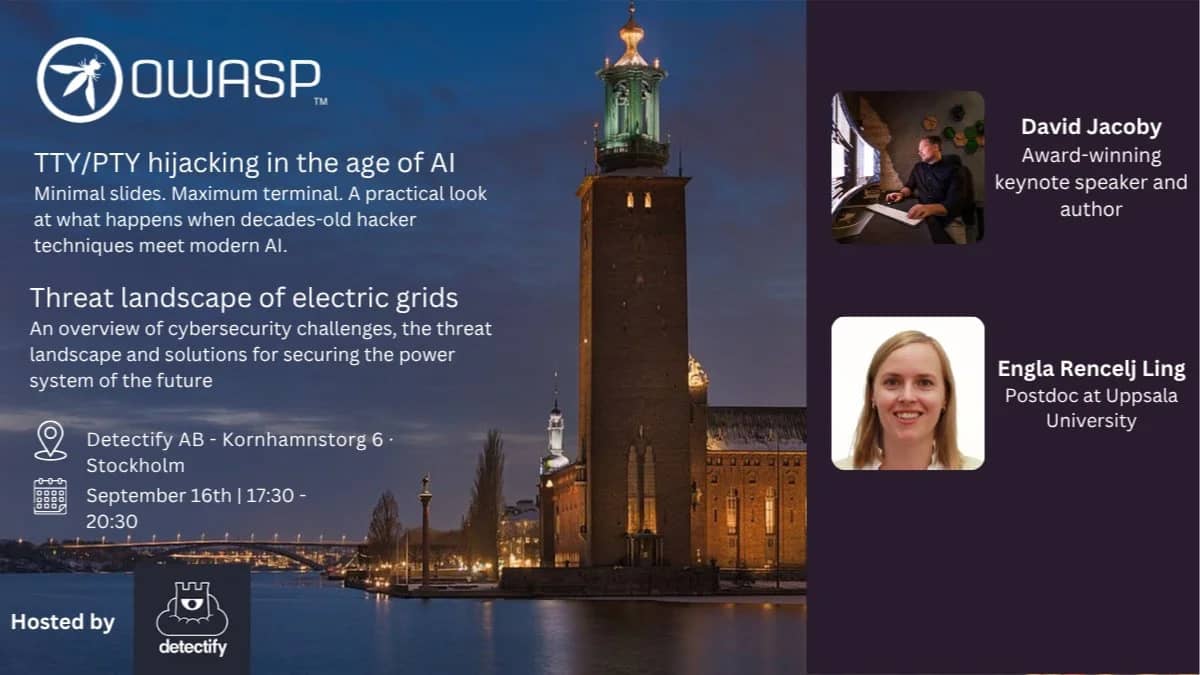 OWASP Stockholm - Critical infrastructure and TTY/PTY hijacking