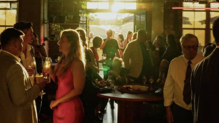 Friday mingle at Bricklane Market