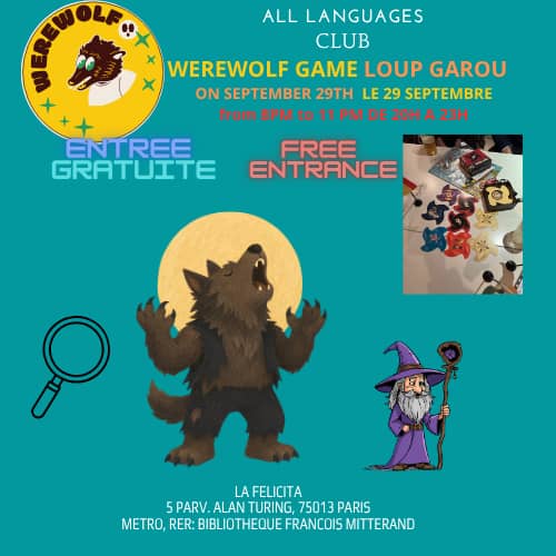 Loup Garou 🐺 werewolf 🐺