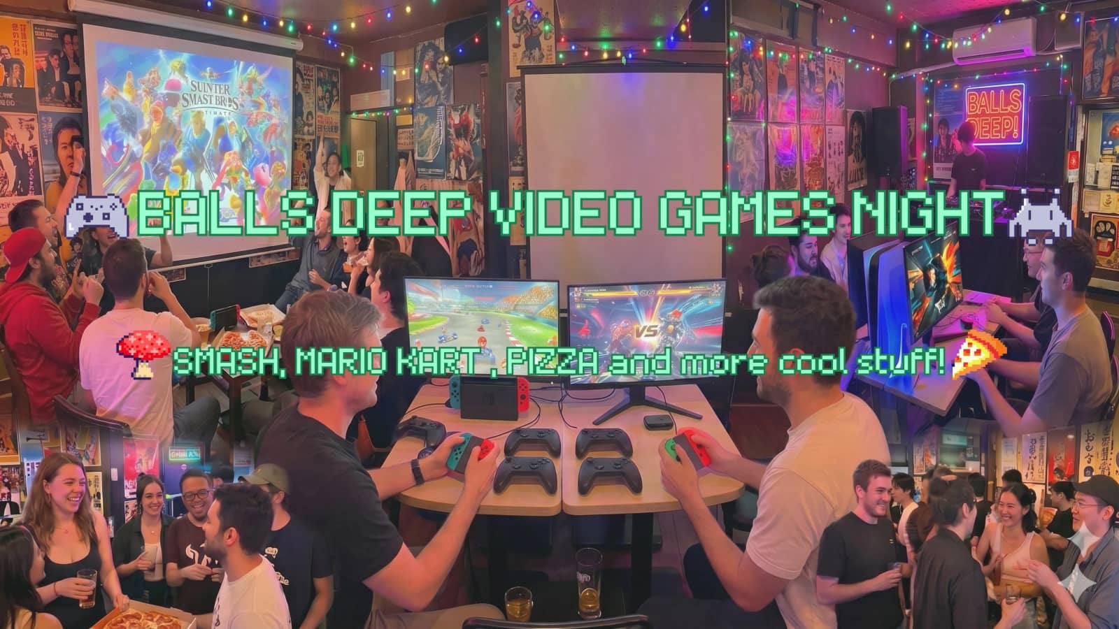 🎮🕹️Smash, Mario Kart, and Video Games Meetup in Ikebukuro