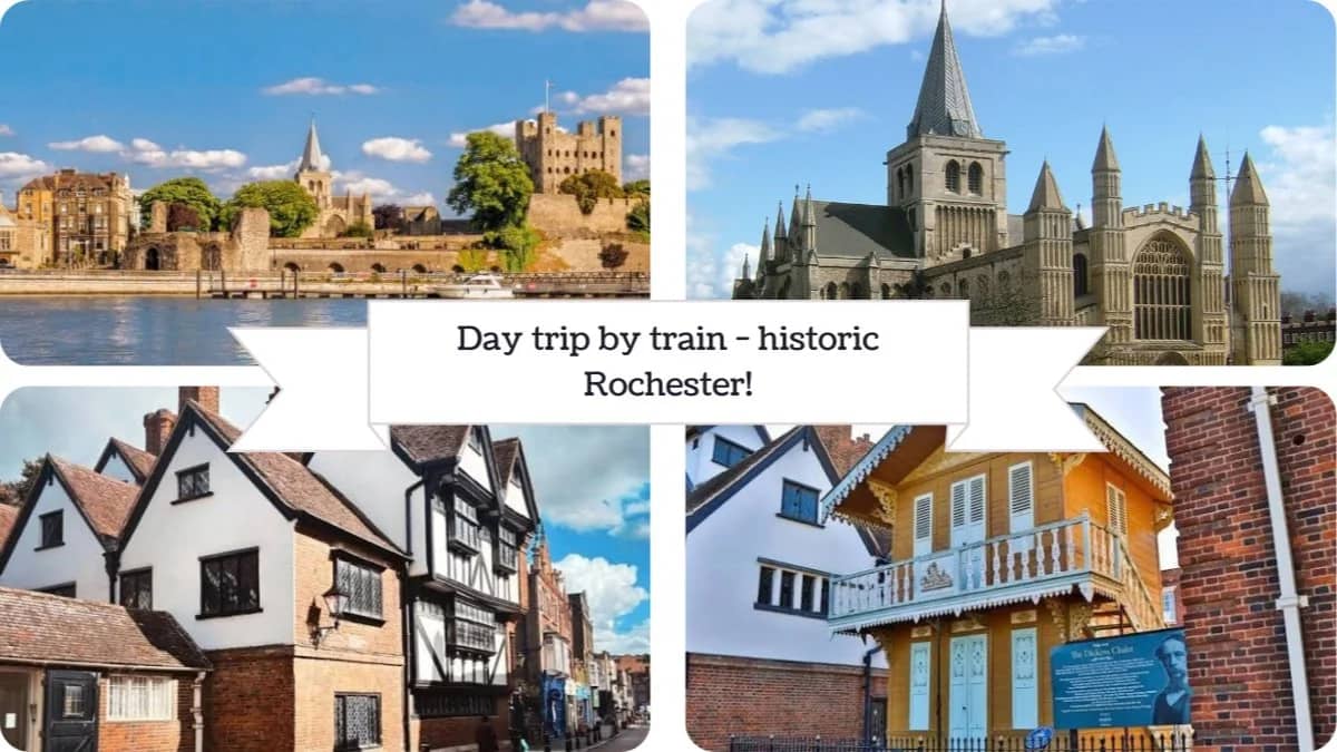 Day trip by train - historic Rochester!