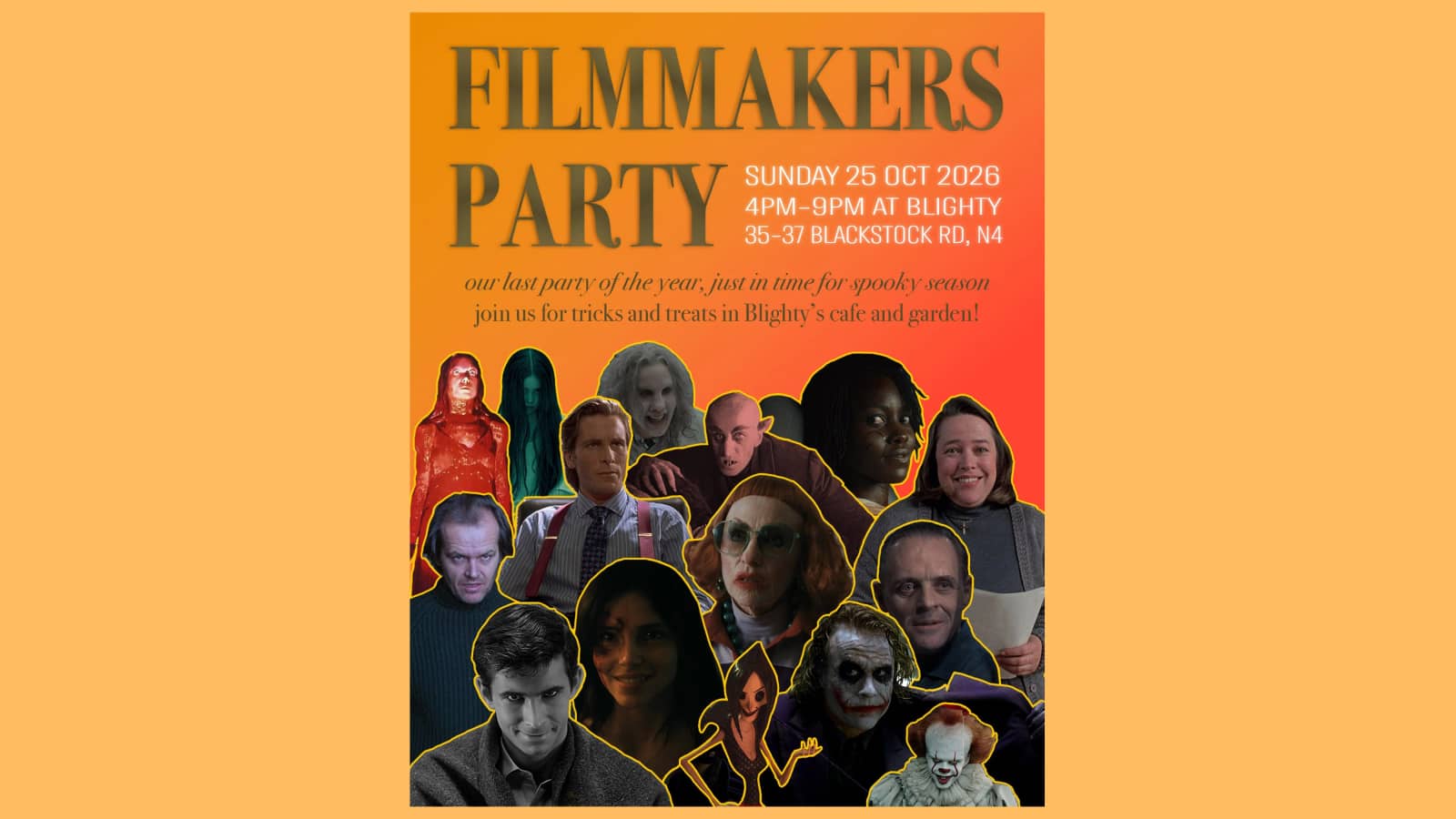 Filmmakers Party 25 OCT