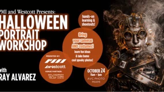 Halloween Portrait Workshop with Ray Alvarez 🎃📸