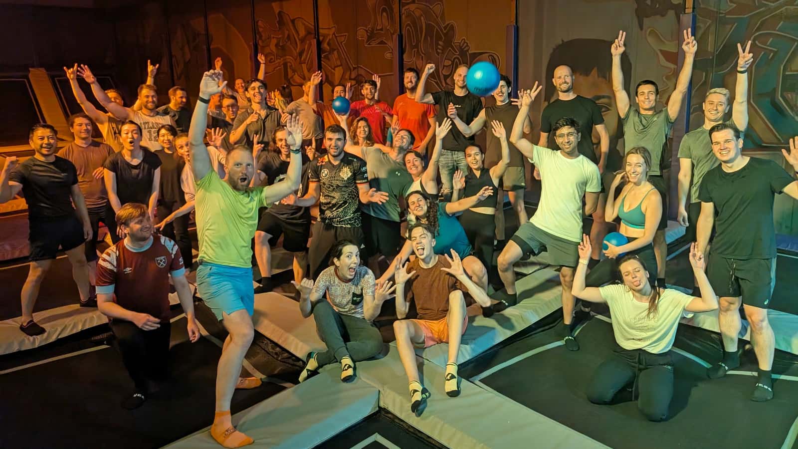 🏆TRAMPOLINE DODGEBALL at VROG