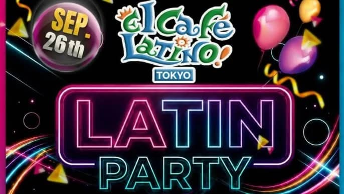 💃🤩🥂LATIN PARTY & CUBAN SALSA LESSON @ EL CAFE LATINO, TOKYO!!!💃🤩🥂