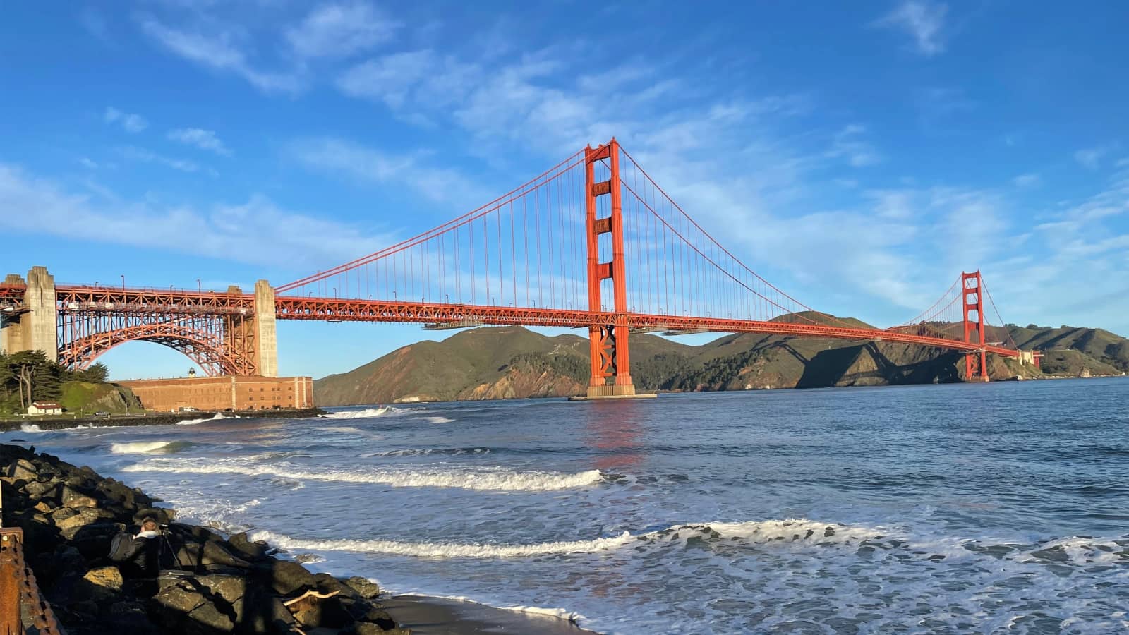 “Bridge to Breakfast Walk" from SF to Sausalito over the Golden Gate Bridge