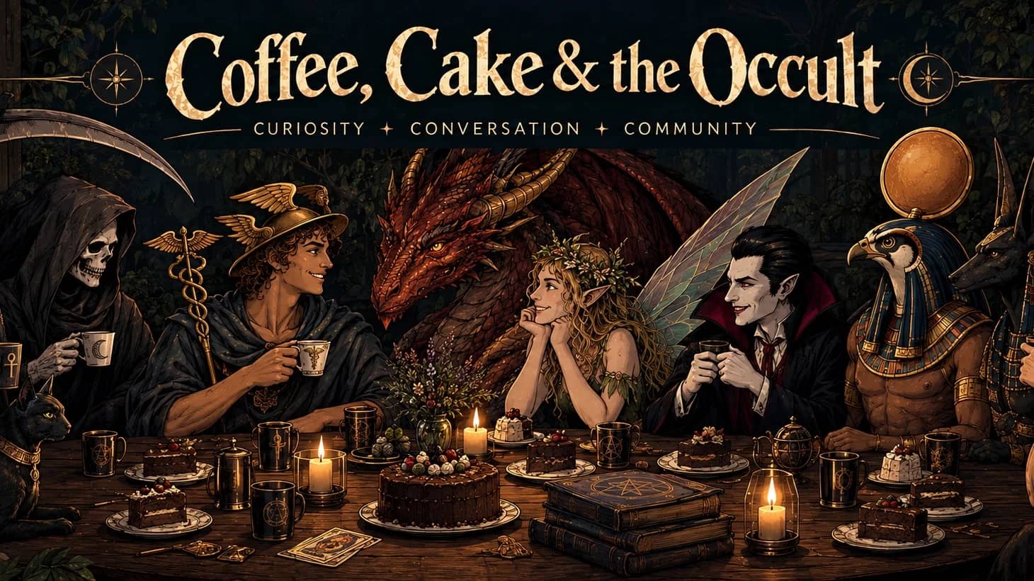 Coffee, Cake & the Occult: Come Pull Up a Chair