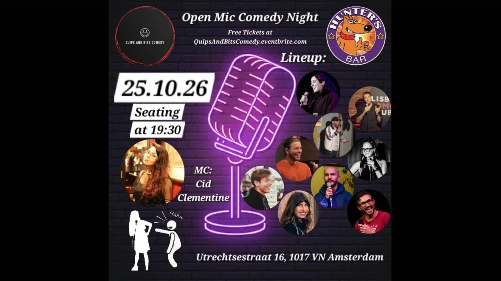 Hunter's Bar Open Mic