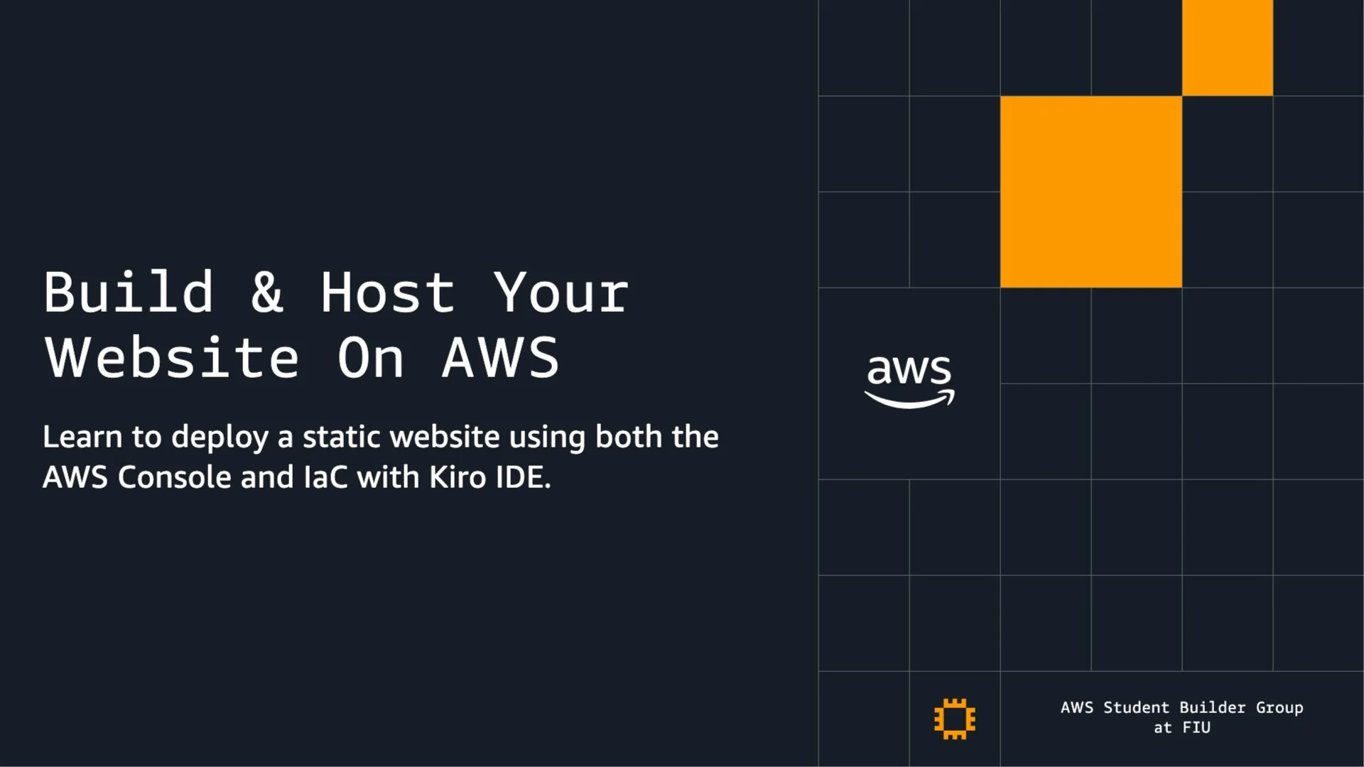 Build & Host Your Website On AWS