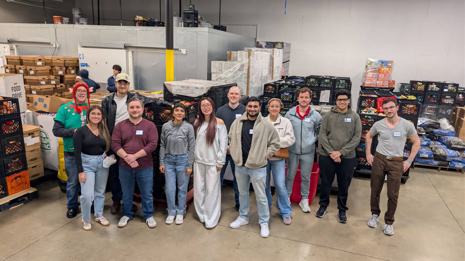 Volunteering at the Arlington Food Assistance Center