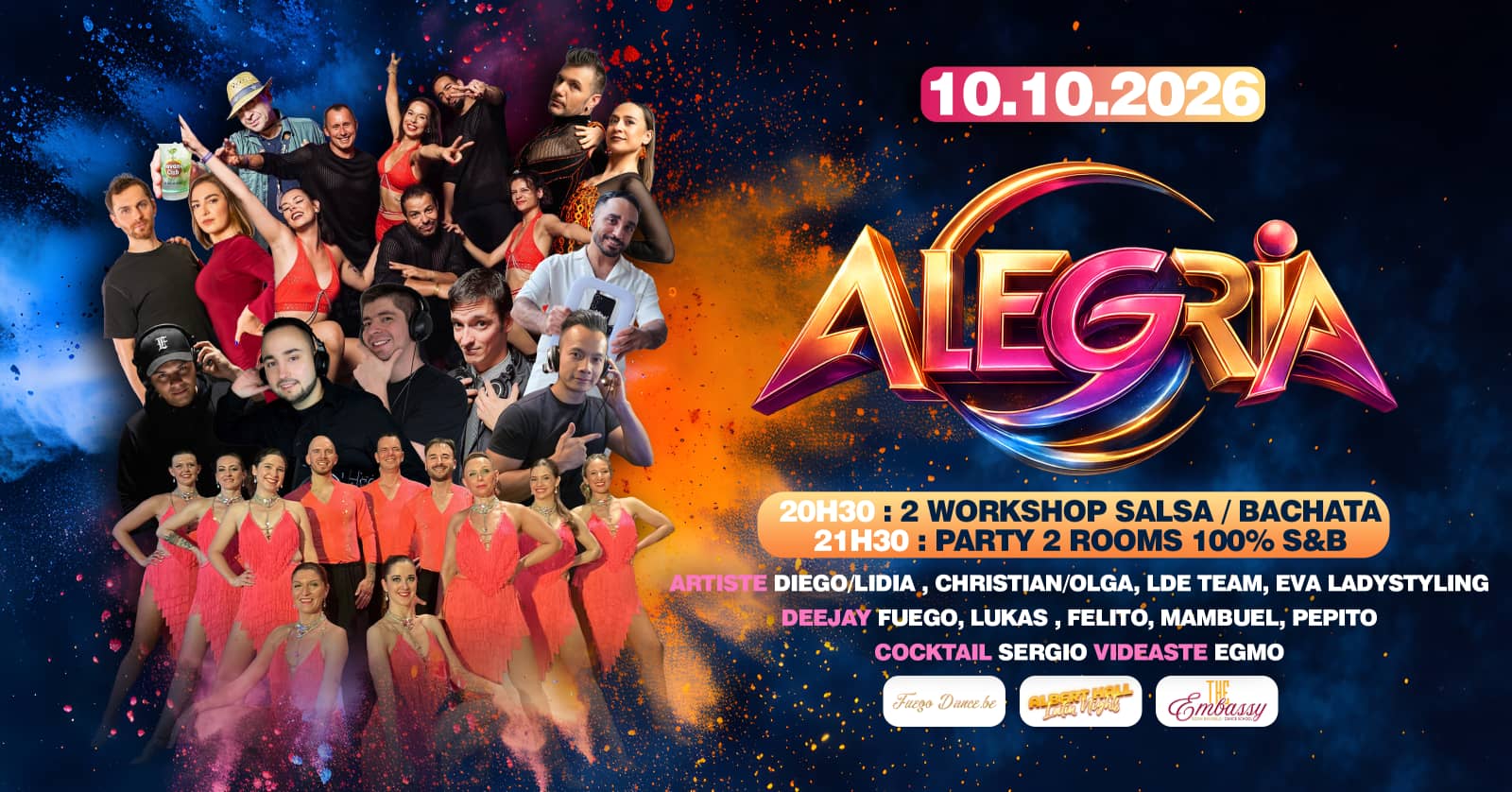 Alegria 10.10 SB 100%: 2 Big Rooms