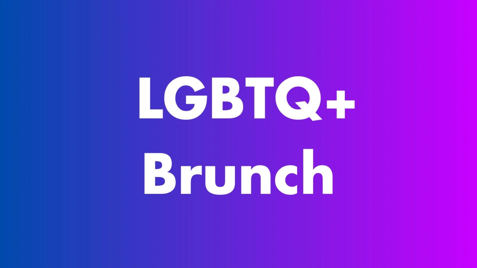LGBTQ+ Community Brunch @ Beach Bar & Restaurant