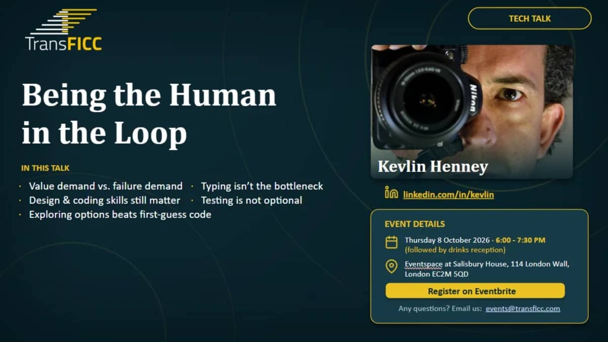 AI & Software Engineering - Being the Human in the Loop by Kevlin Henney