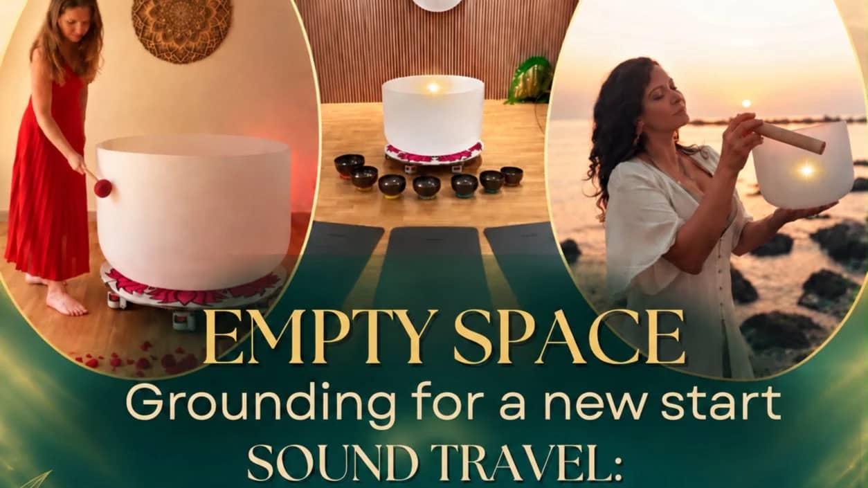 SOUND TRAVEL Empty space: Grounding for a new start