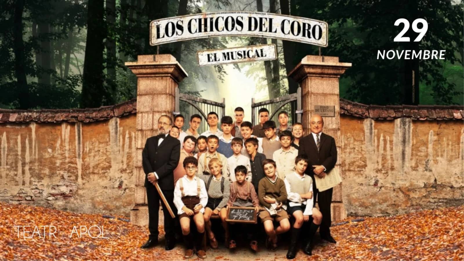 🎠TORNEM ALS MUSICALS – LOS CHICOS DEL CORO – TORNA A BCN PER TEMPS LIMITAT!