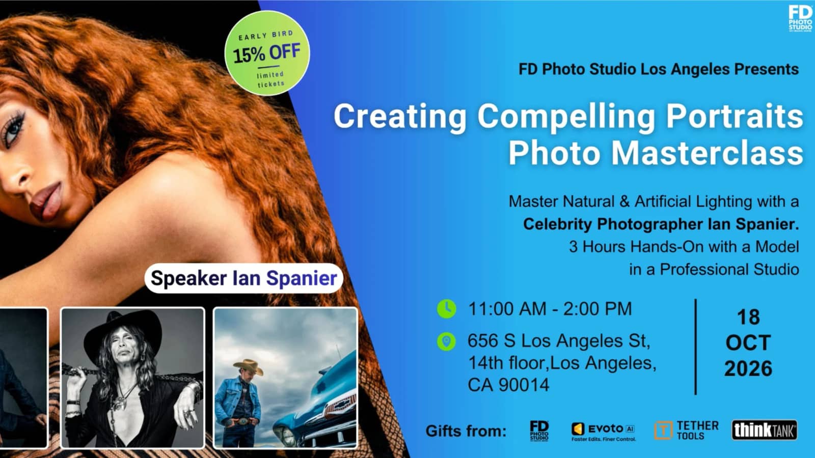 Working on Location: Creating Compelling Portraits Masterclass