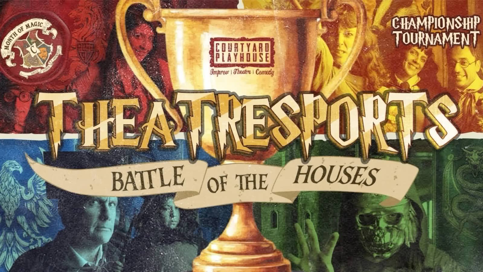 HALLOWEEN SPECIAL: THEATRESPORTS – BATTLE OF THE HOUSES SAT 31 OCT 2026