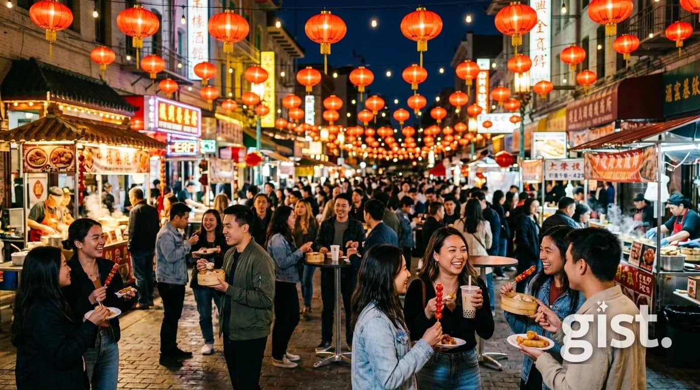 Dim Sum & New Pals: Chinatown Night Market
