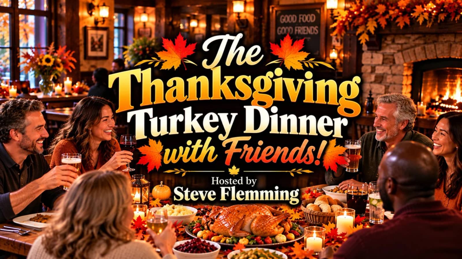 The Thanksgiving Turkey Dinner With Friends! (October 12th)