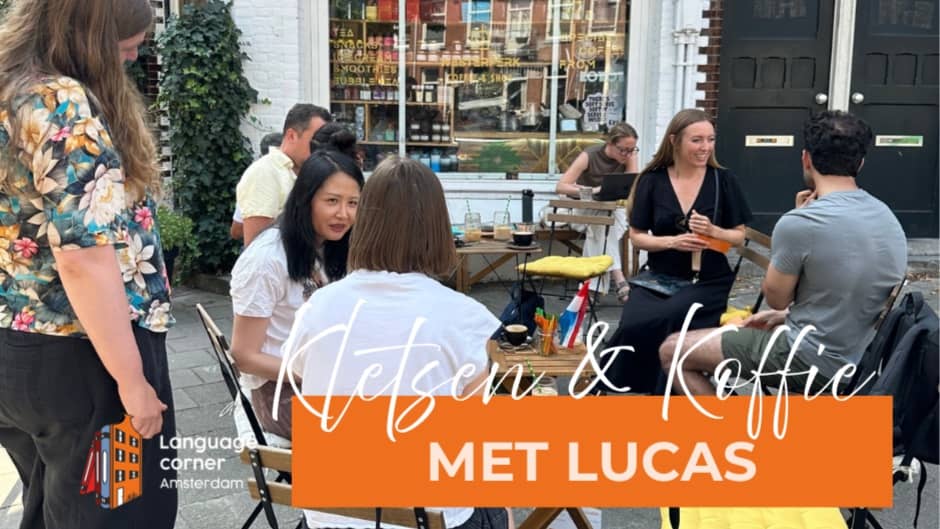 Kletsen & Koffie met Lucas bij Westerperk🇳🇱!