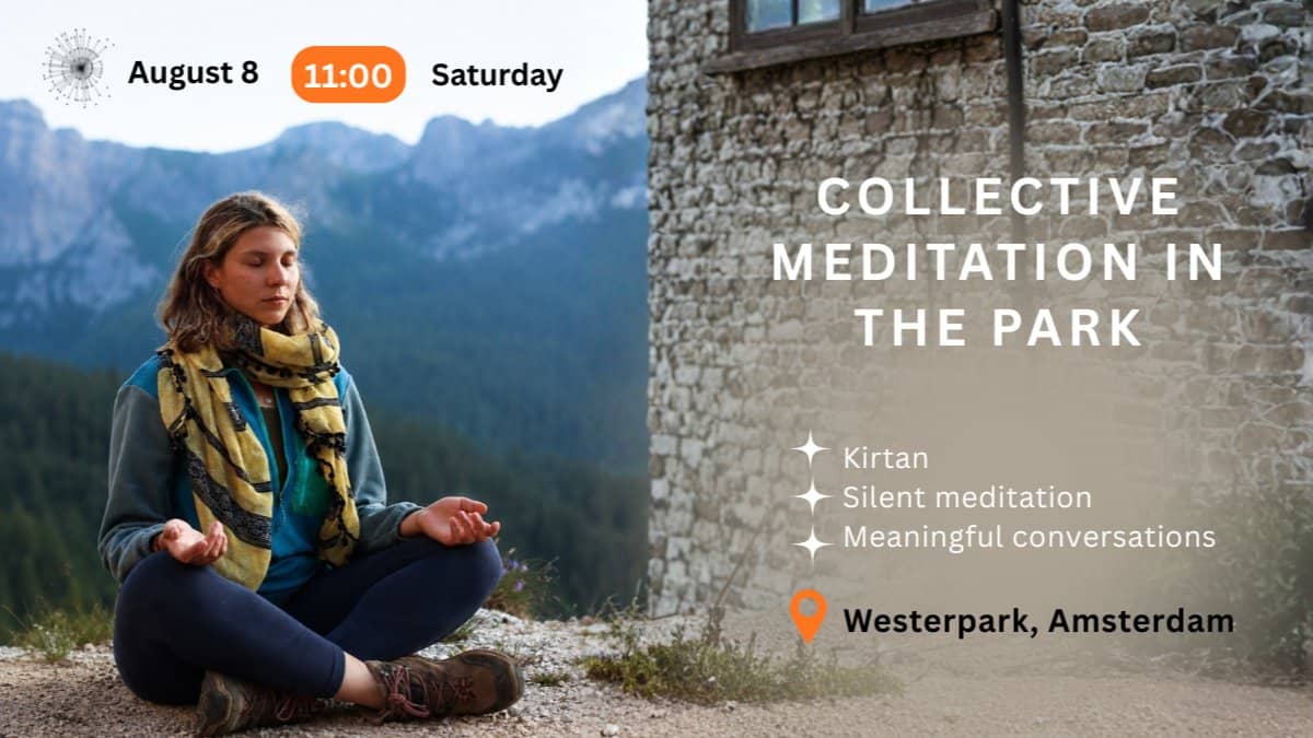 Collective Meditation in the Park🌱