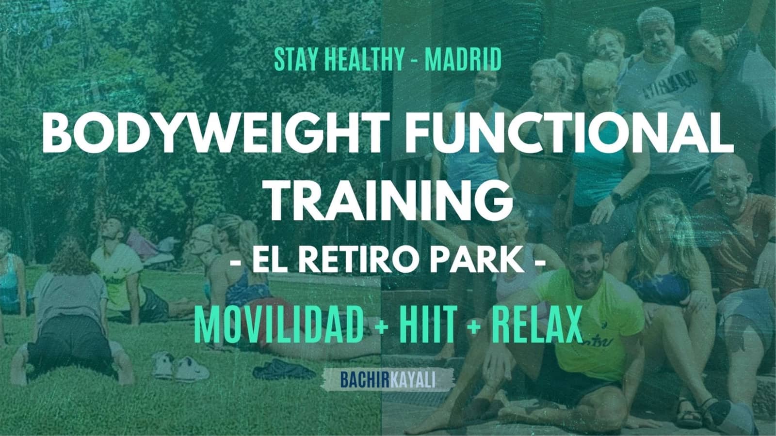 Bodyweight Training - El Retiro - HIIT con tu propio peso