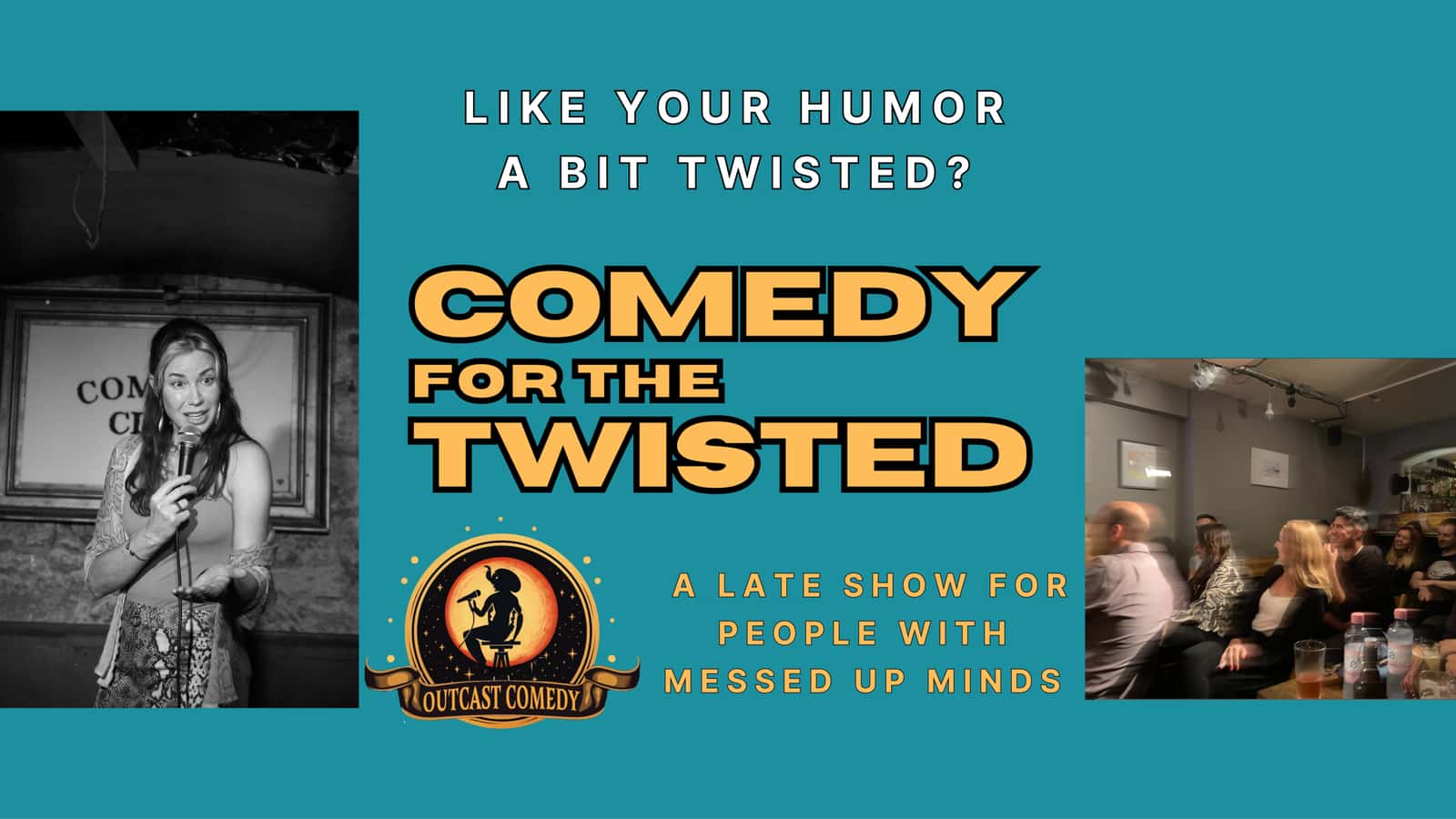 Dark Comedy at Z-Bar Berlin Mitte! (English) with Tera Kilbride