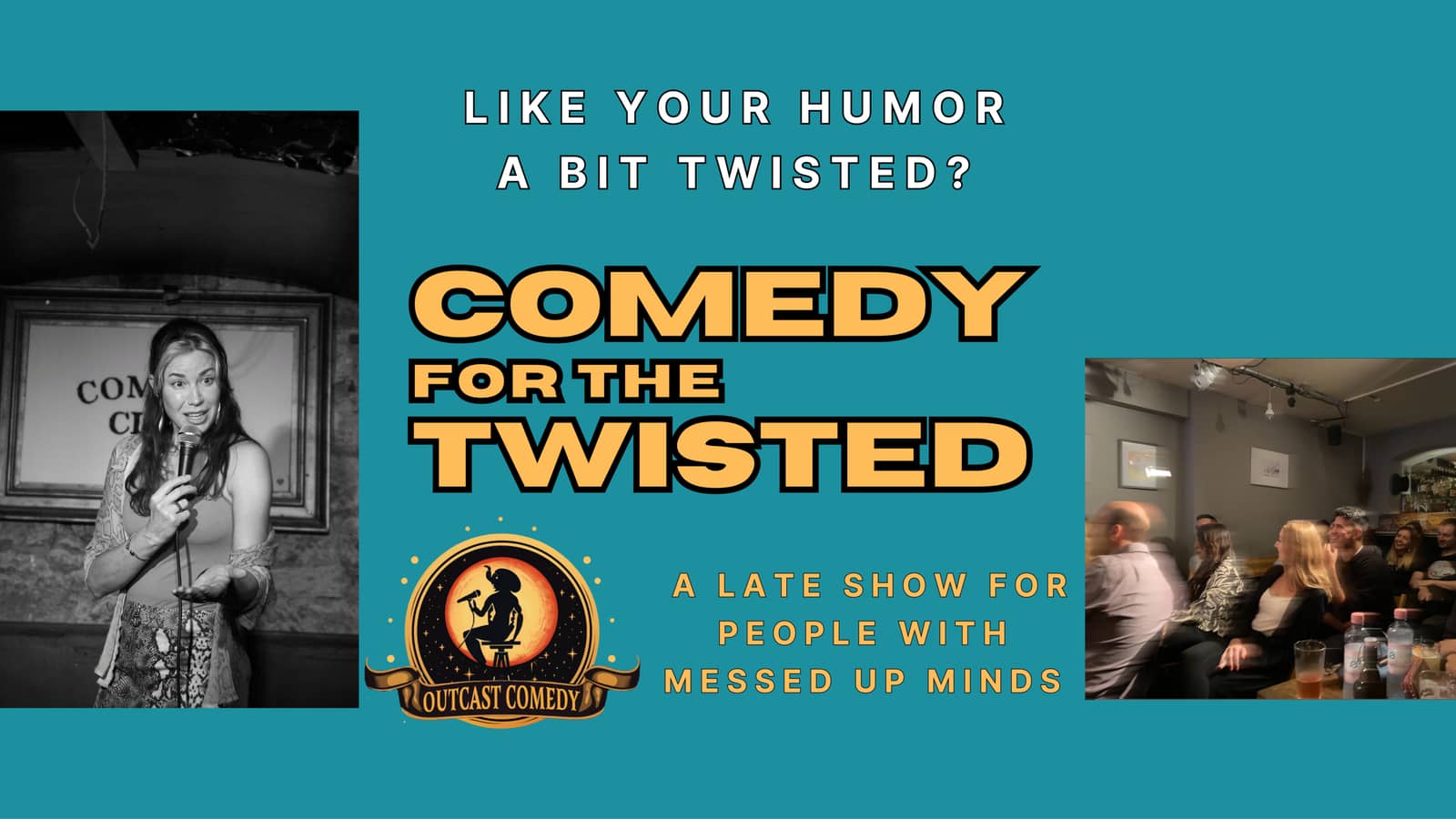 Dark Comedy at Z-Bar Berlin Mitte! (English) with Tera Kilbride
