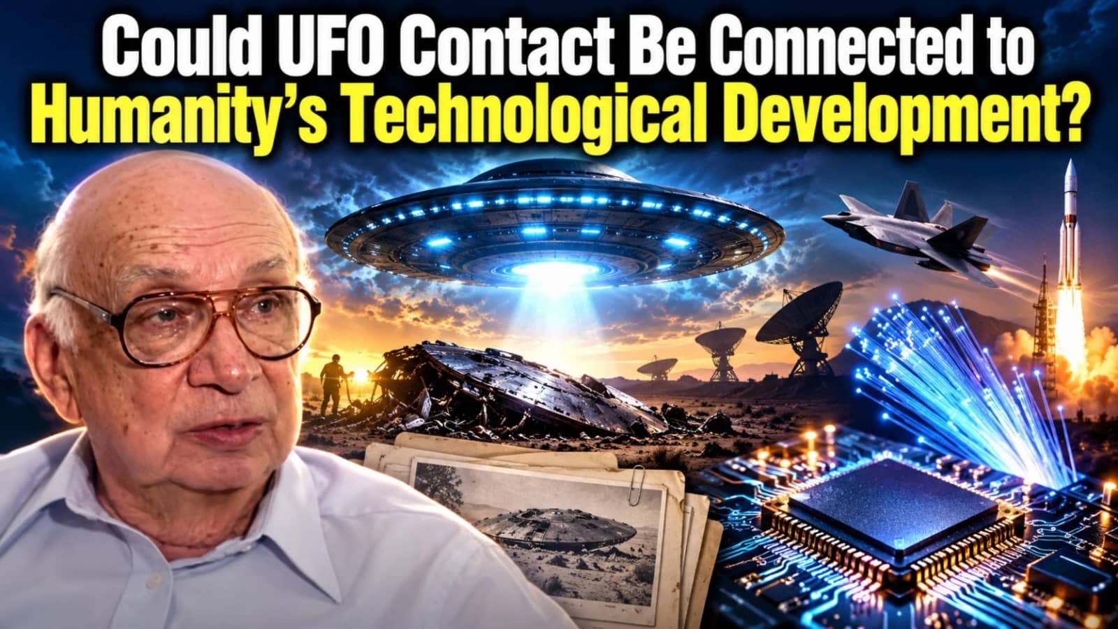 Could UFO Contact Be Connected to Humanity’s Technological Development?