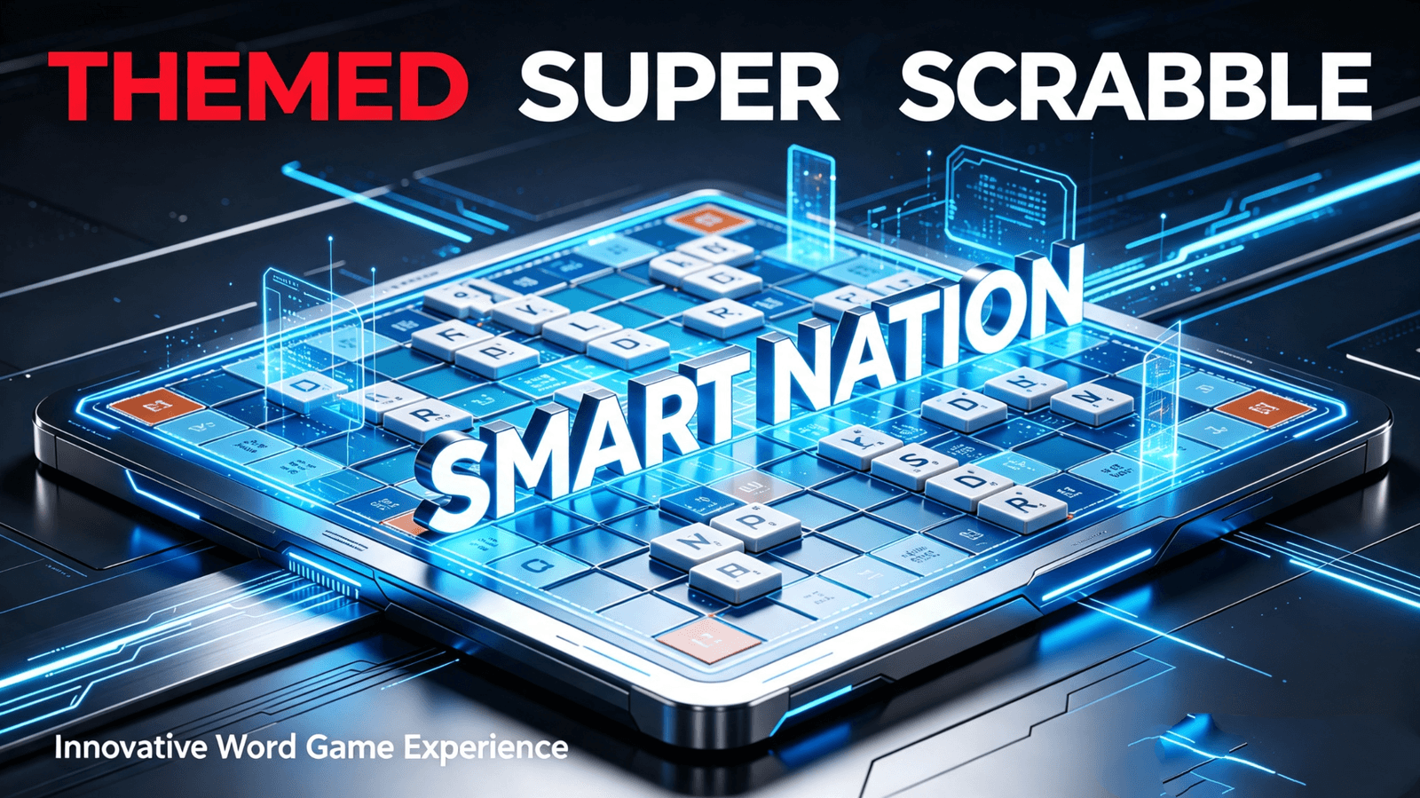 Themed Super Scrabble SMART NATION