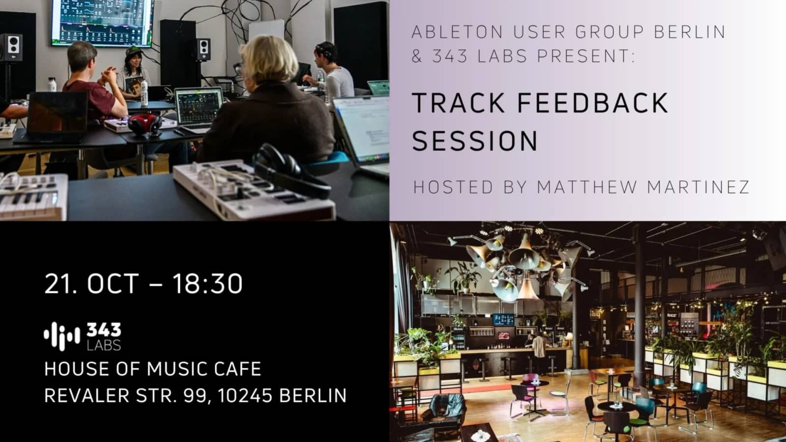 Ableton User Group Berlin: Track Feedback Session