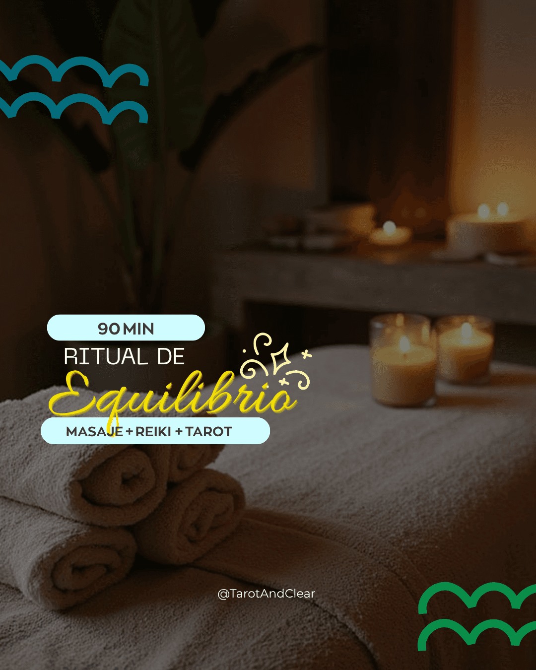 Ritual de Equilibrio | 90min | Masaje + Reiki + Oráculo
