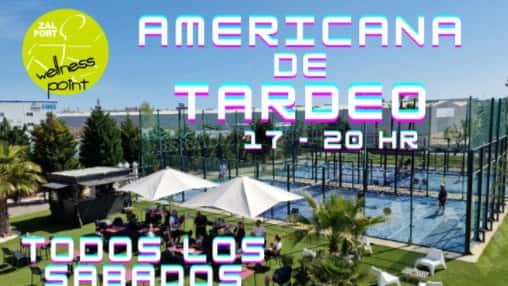 TARDEO DE PÁDEL SÁBADO - Todos los niveles en Wellness Point ZAL