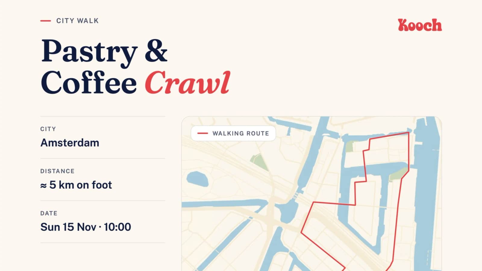 Walk | Pastry & Coffee Crawl