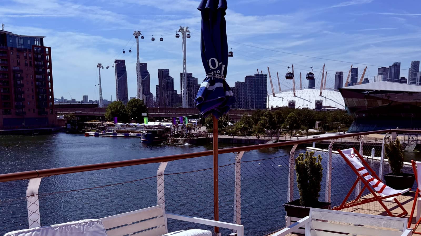 Skyline Views & Rooftop Brews: V&A, Vic park, Thames, Docklands & Cable Car🍻
