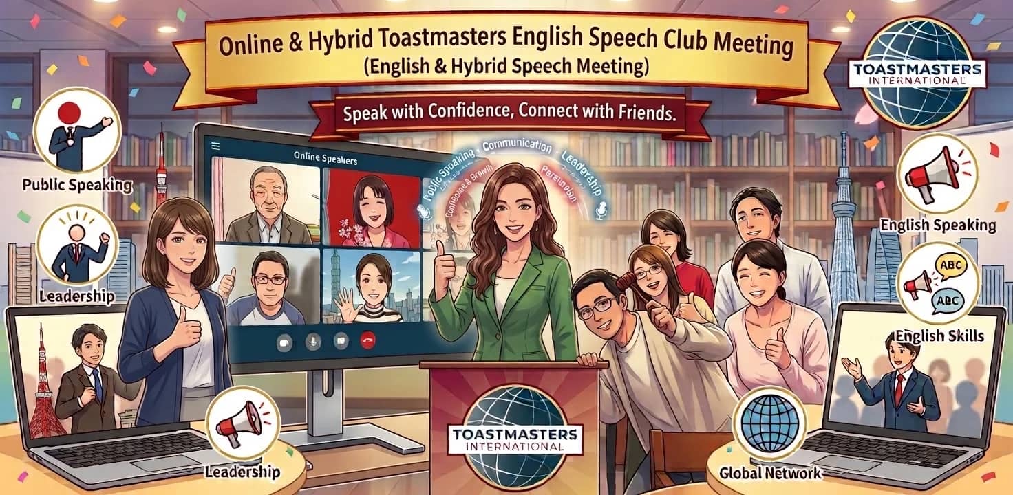 English speech/presentation with BBT-Bond Toastmasters